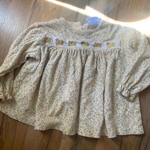 Eyelet &ivy floral top size 2